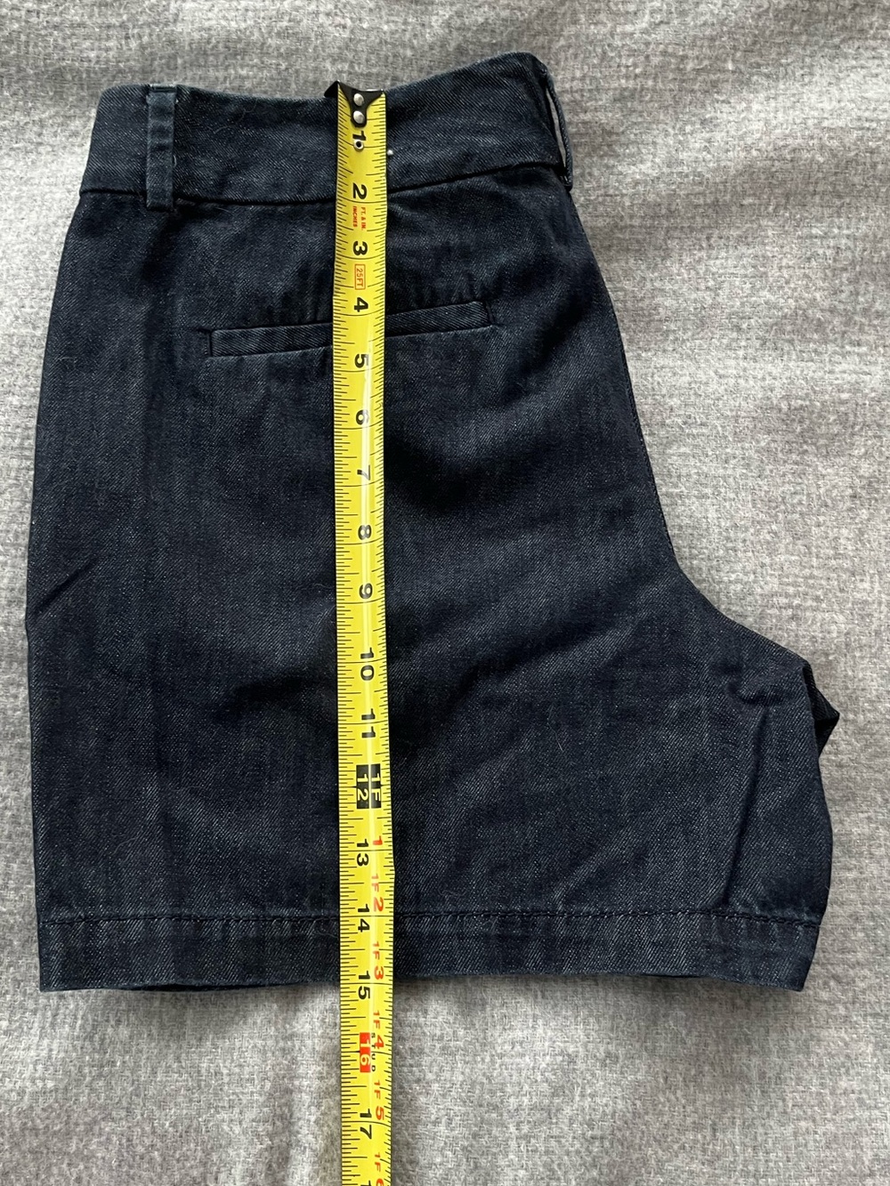 Ann Taylor LOFT Denim Dark Navy Women’s Tailored Shorts - Size 8 - Picture 6 of 9
